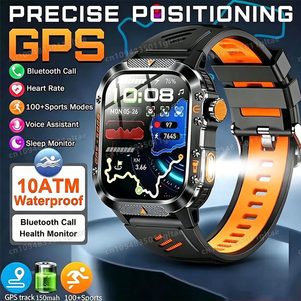 Phase Esports & Gaming Festival - 2026 Global Hiking Smartwatch 2.01''Screen 1100mAh