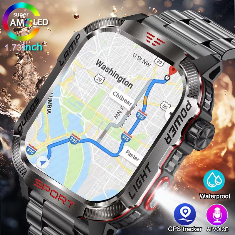 Phase Esports & Gaming Festival - New Military GPS Smart Watch Men