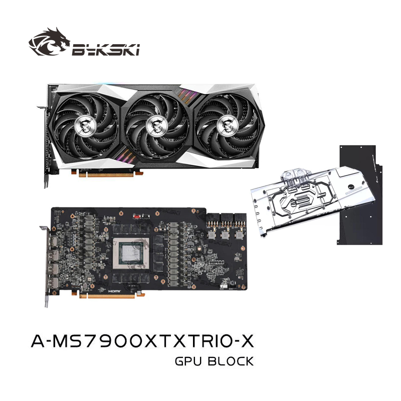 Bykski A-MS7900XTXTRIO-X Water - Amd Vga Rx 7900 Xtx recension och pris