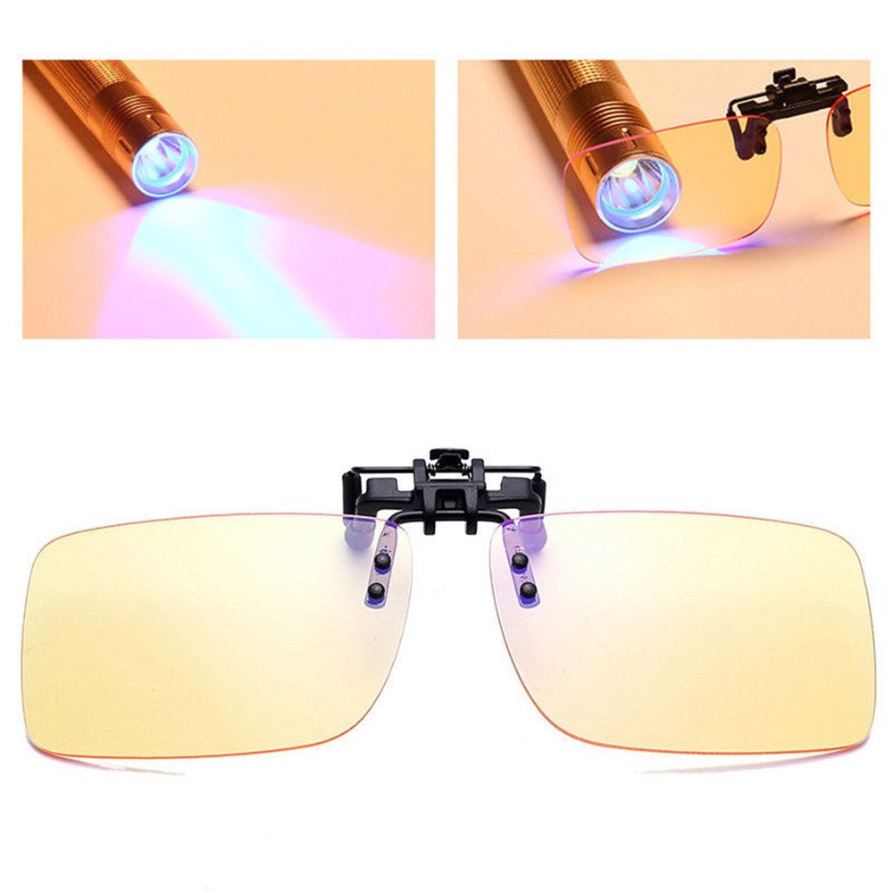 1pcs Clip On Blue Light Filter - Gaming Glasses Blue recension och pris