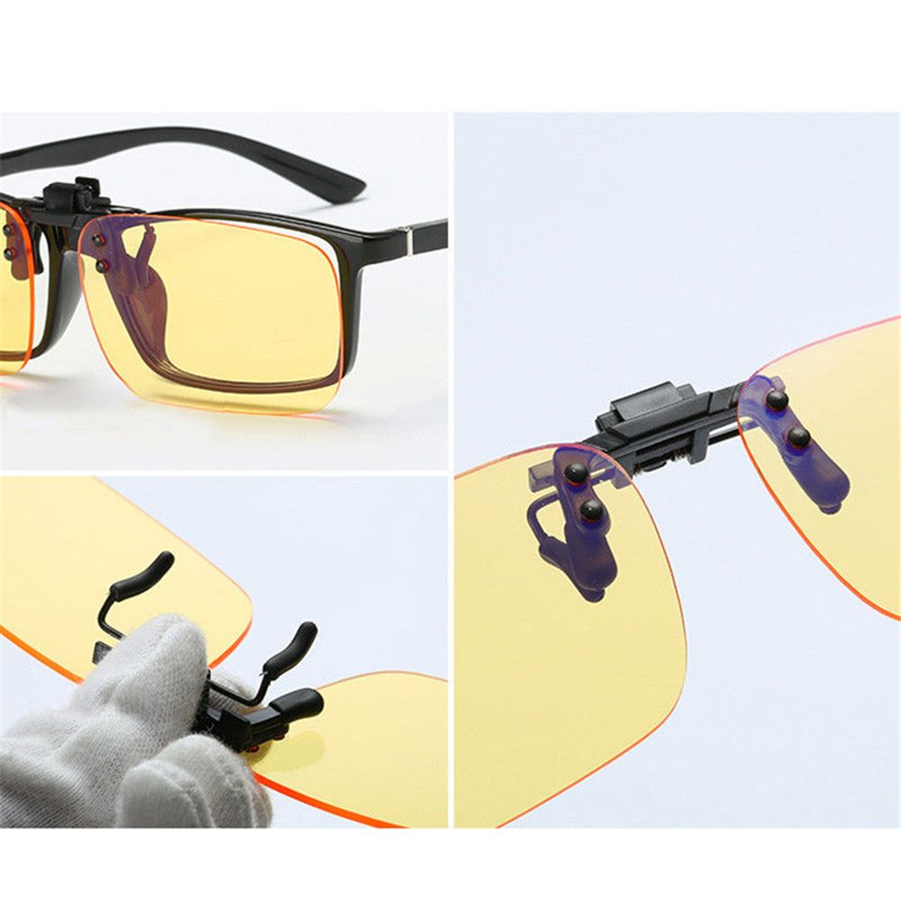 1pcs Clip On Blue Light Filter - Gaming Glasses Blue recension och pris