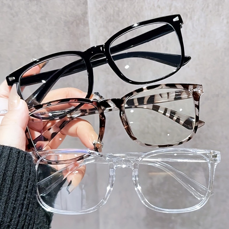 1/2/3Pcs Square Anti Blue Ligh - Gaming Glasses Blue recension och pris