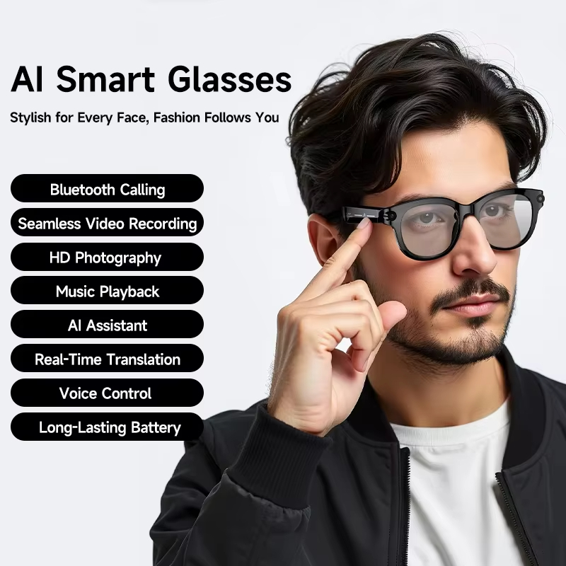 Lenovo 8K 1600MP Smart Glasses - Gaming Glasses Blue recension och pris