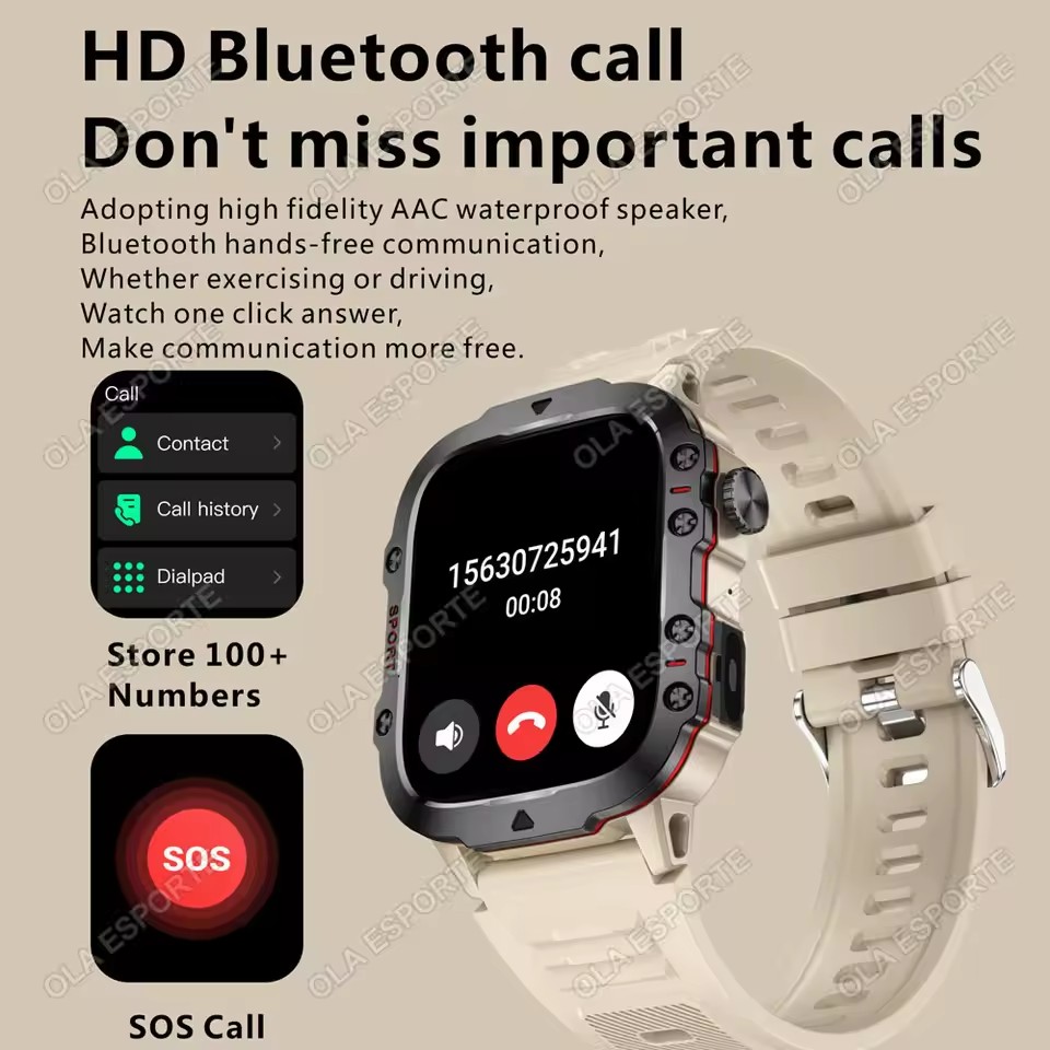 2026 New Military Smart Watch  - Phase Esports & Gaming Festival recension och pris