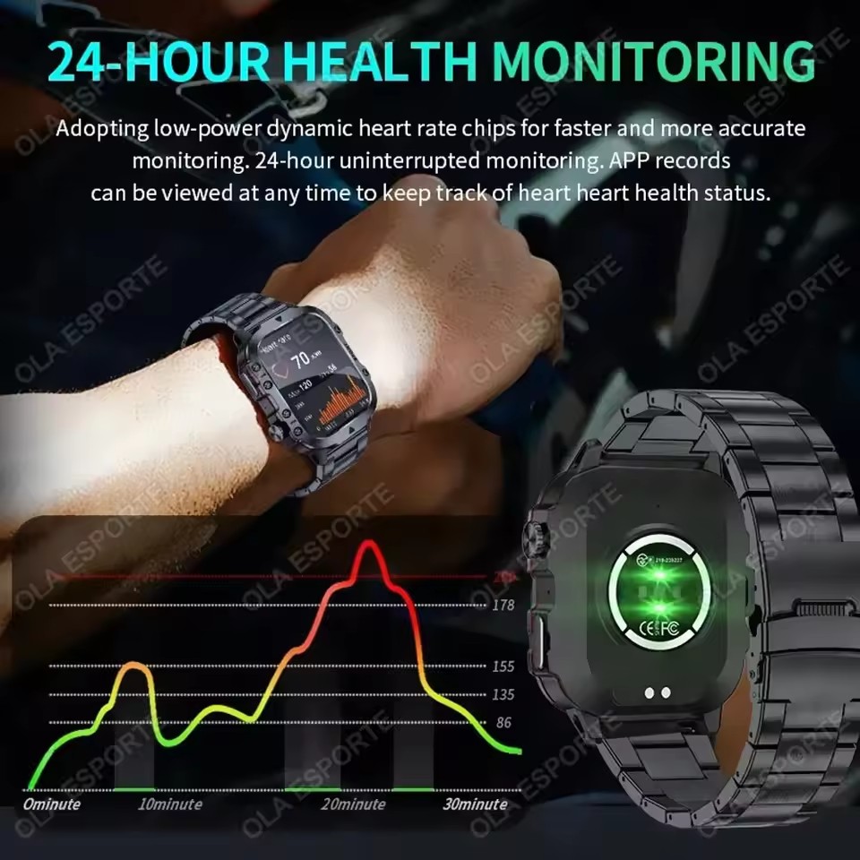 2026 New Military Smart Watch  - Phase Esports & Gaming Festival recension och pris