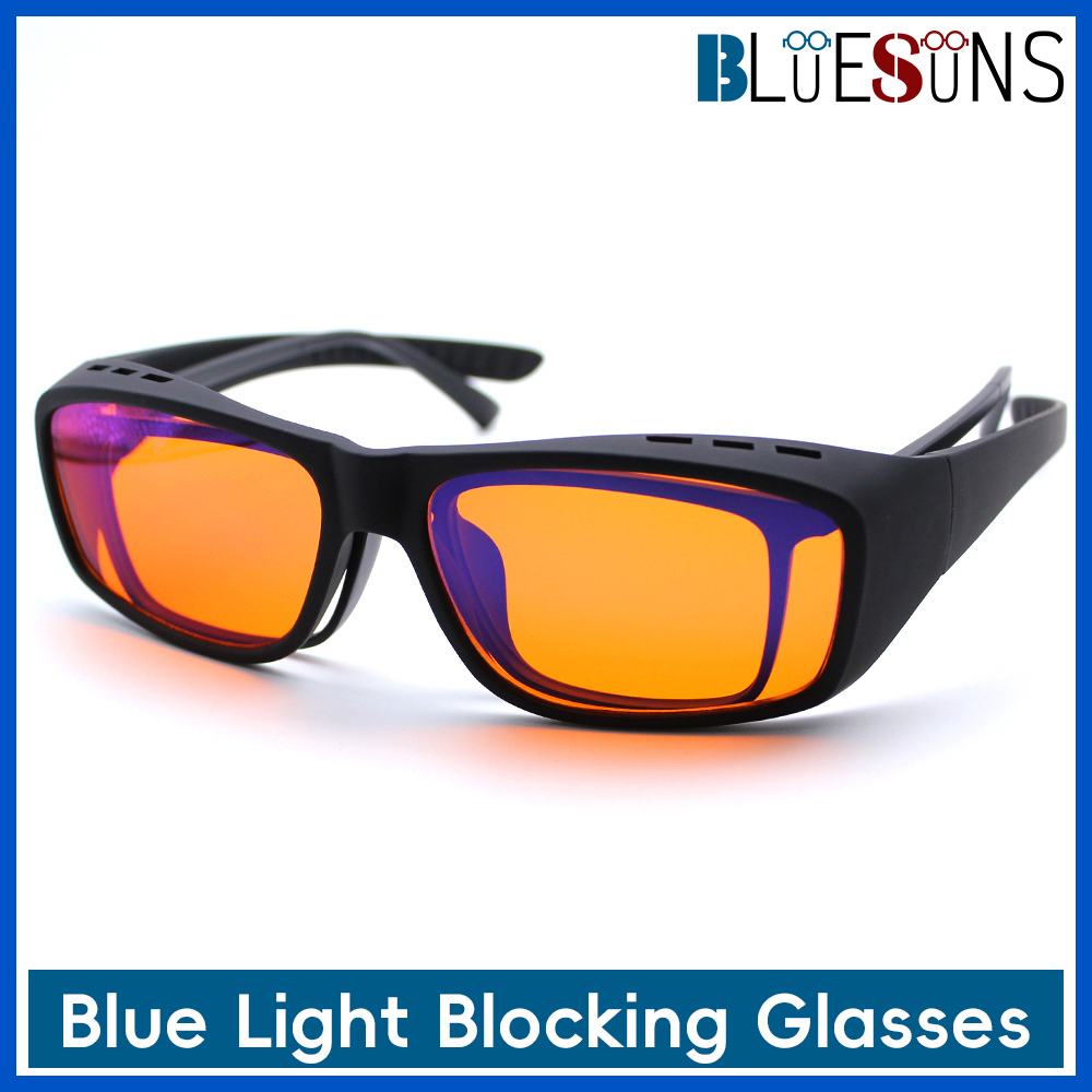 Oversized Anti Blue Light Glas - Gaming Glasses Blue recension och pris