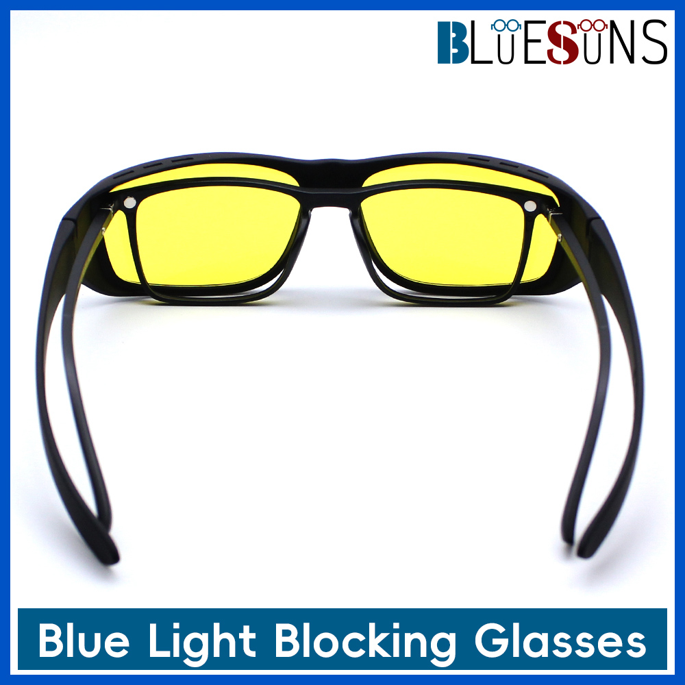 Oversized Anti Blue Light Glas - Gaming Glasses Blue recension och pris