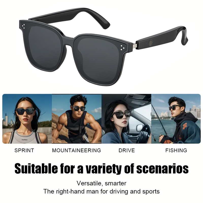 Camera Smart Glasses Bluetooth - Gaming Glasses Blue recension och pris