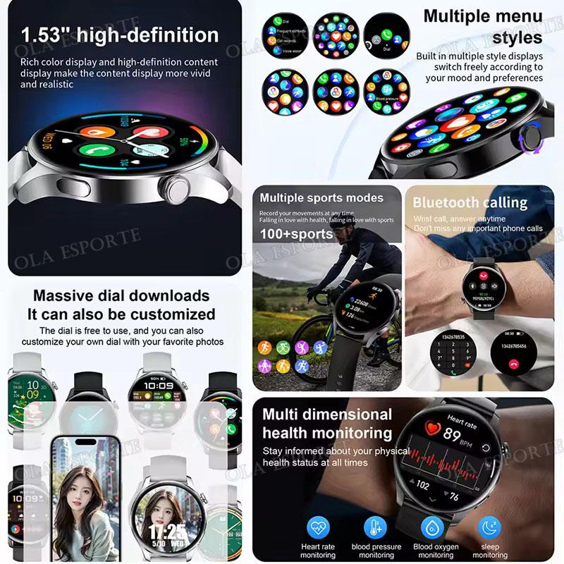 New SmartWatch for Men Women B - Phase Esports & Gaming Festival recension och pris
