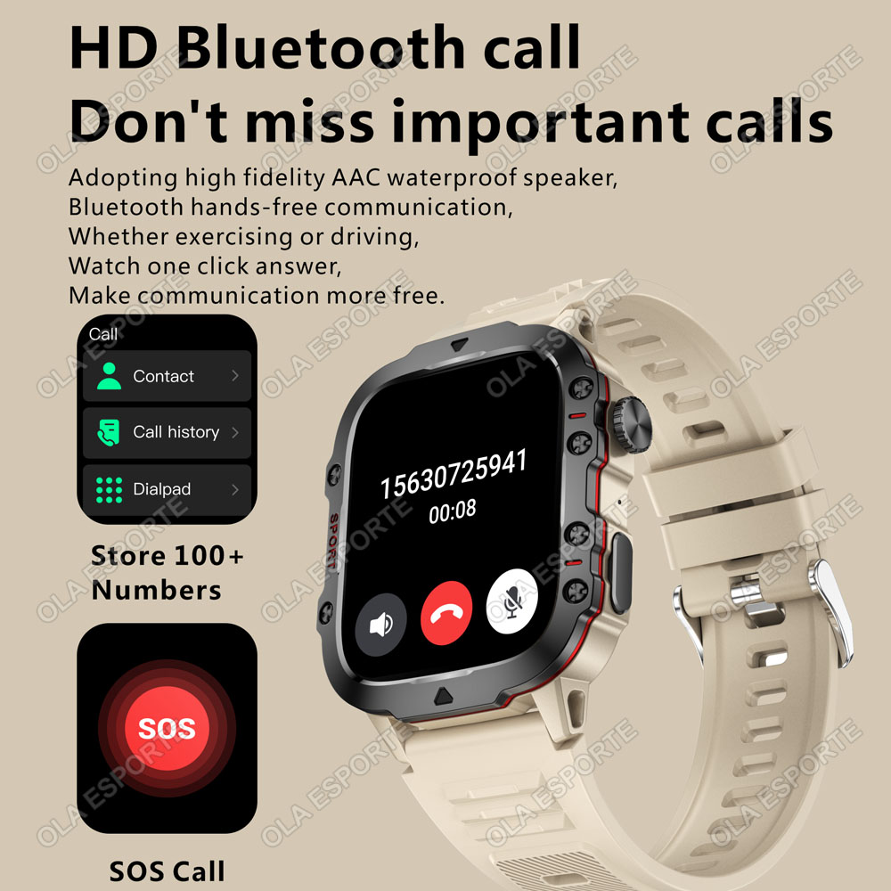 2026 Military Smartwatch GPS M - Phase Esports & Gaming Festival recension och pris