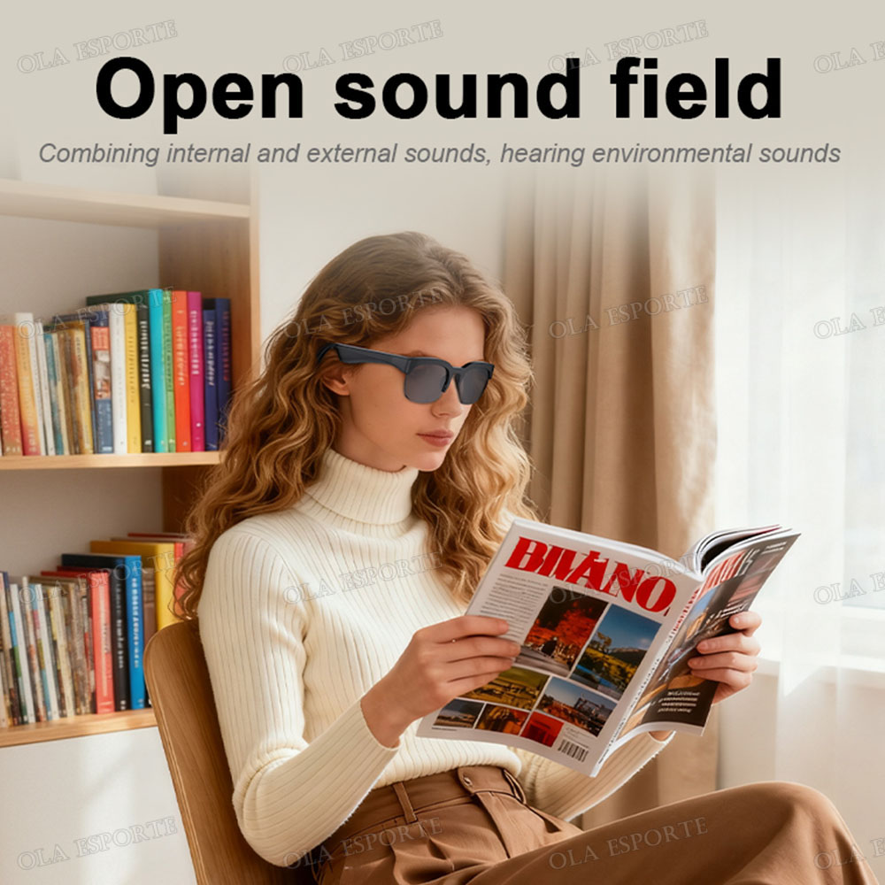 New Camera Control Smart Glass - Gaming Glasses Blue recension och pris