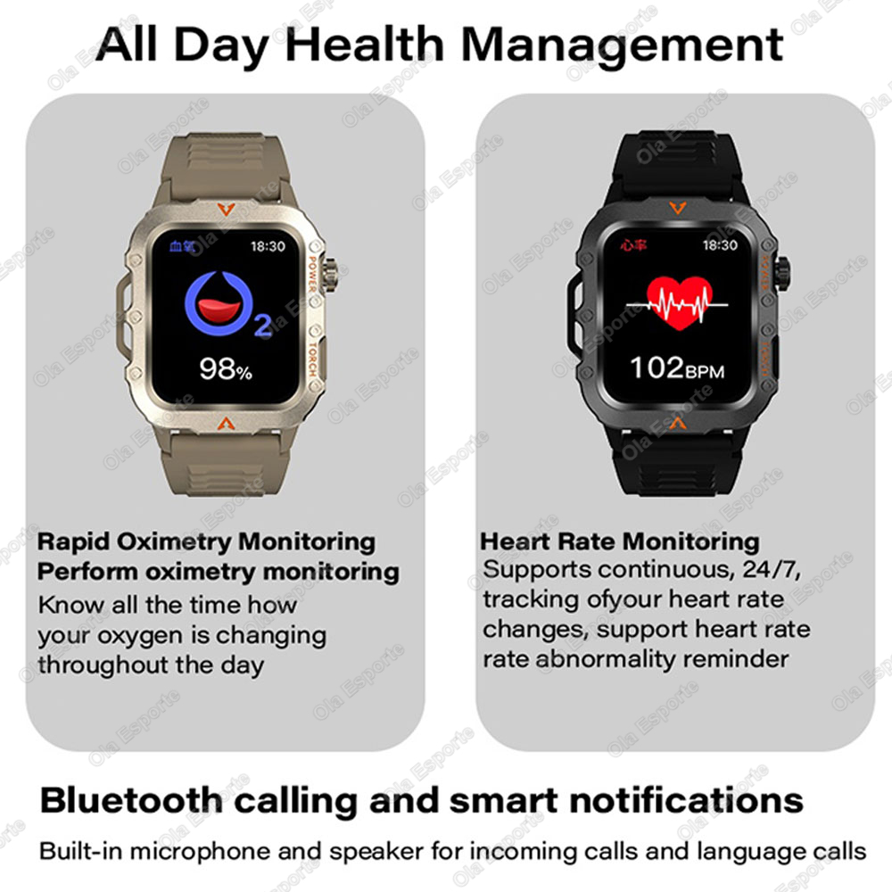 New Military GPS Smart Watch M - Phase Esports & Gaming Festival recension och pris